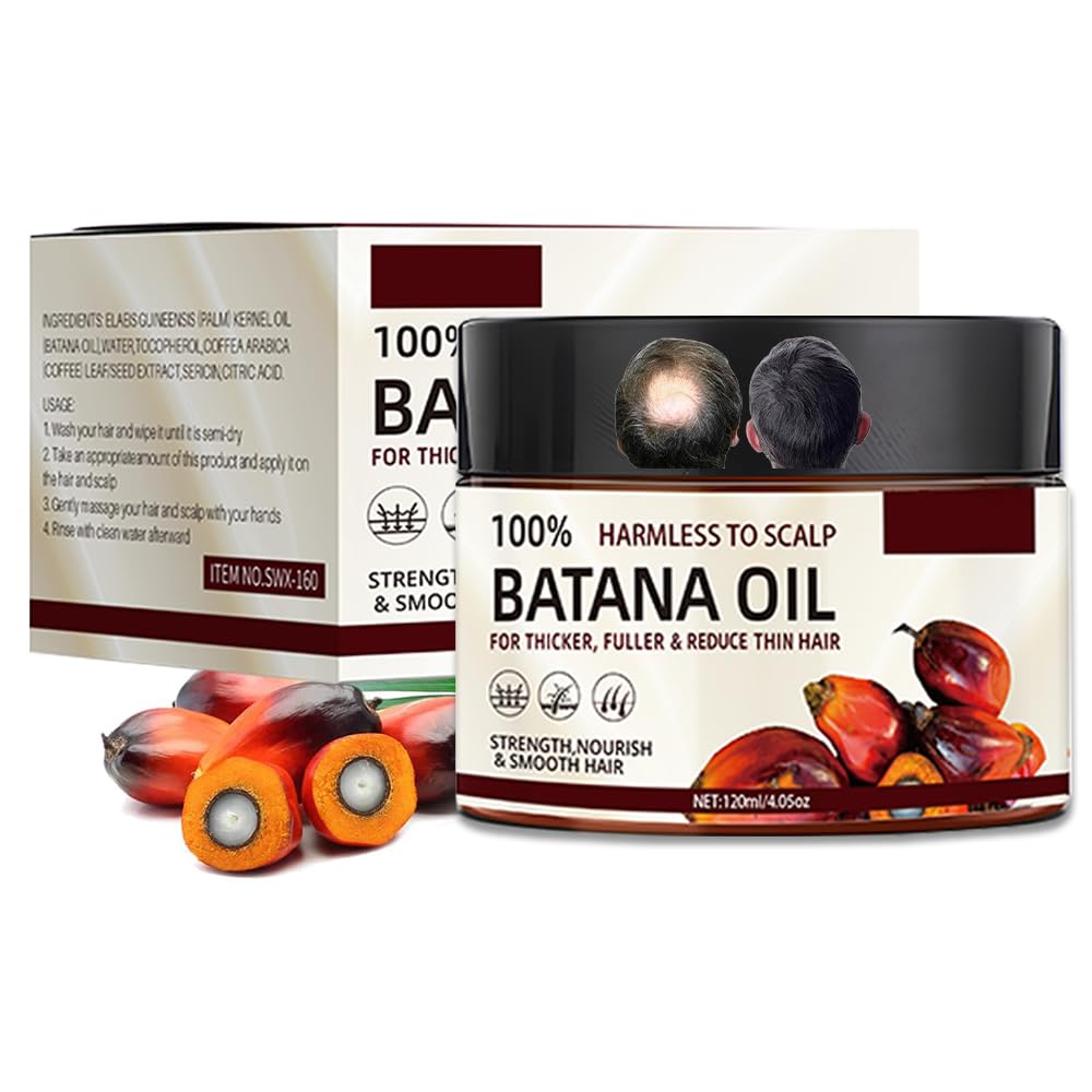 Organic Batana Oil For Hair And Nourishment, Hair Butter With Pure Raw Batana Oil, Hair Care, Scalp Moisturizing