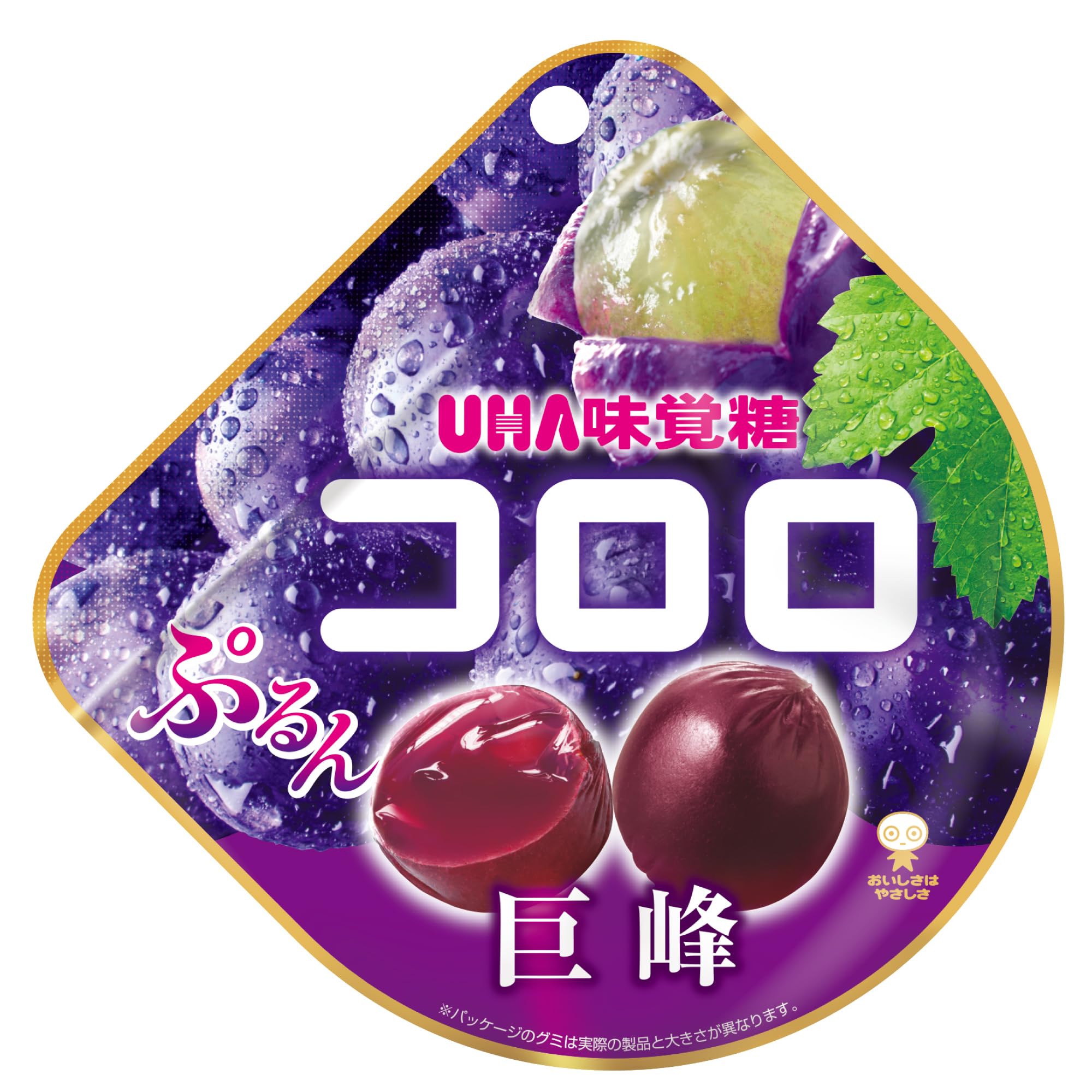 UHA Flavored Sugar Coloro Grape 1.7 oz (48 g) x 6 Packs