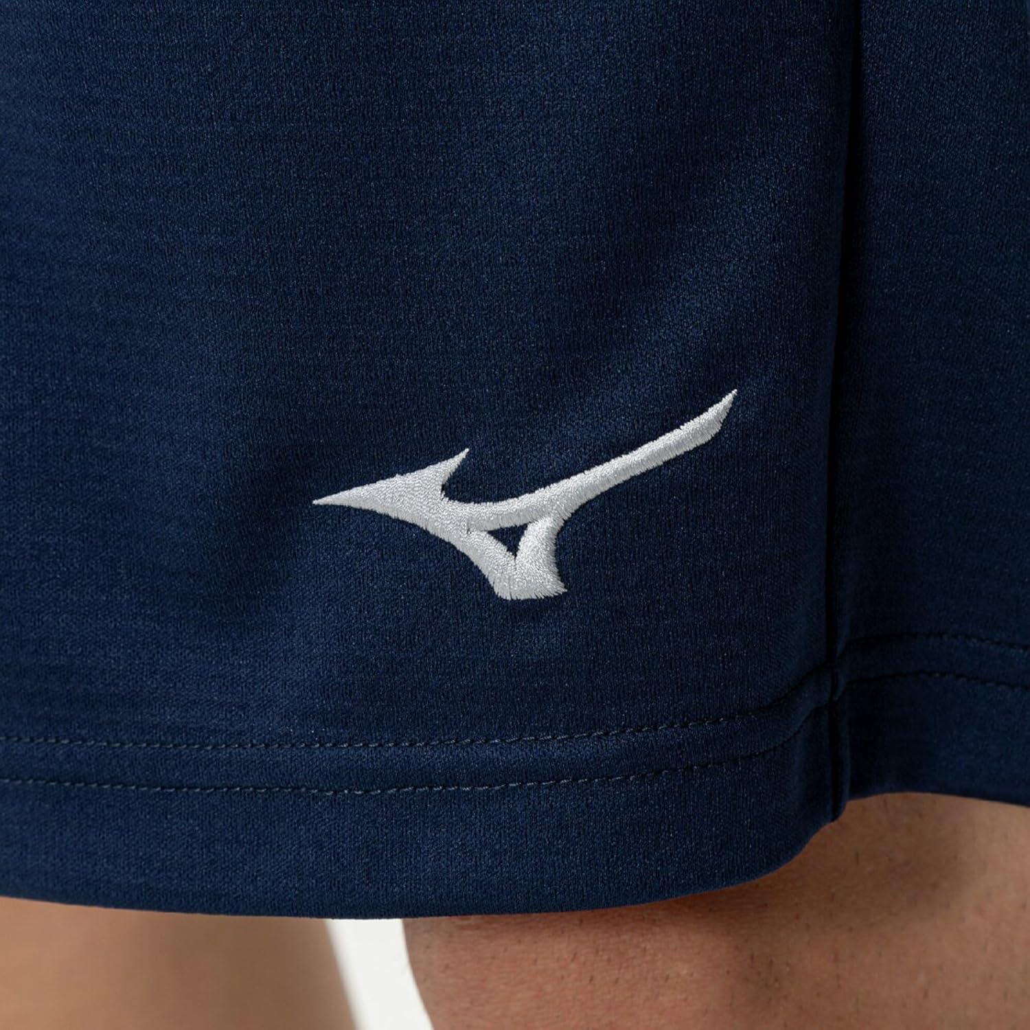 Тренировочная одежда Mizuno 32MDC190, полубрюки Navi Dry Knit, шорты, впитывающие пот, быстросохнущие, защита от УФ-излучения UPF15, актуальная модель (32MDC190), размер X-Large, фото 7