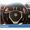 Крышка подрулевого переключателя EVOGEAR E128, совместимая с алюминием, Suzuki, Swift Escudo SX4 S-CROSS (черный), фото 6