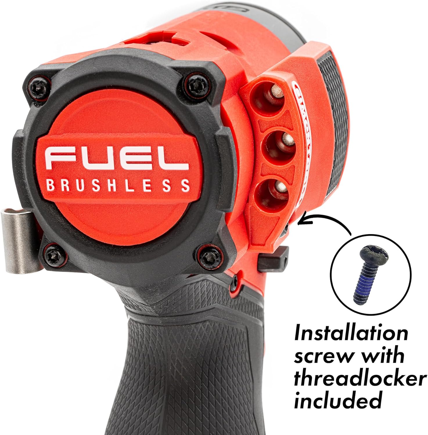Магнитный держатель бит Simon Tools для ударной отвертки и дрели Milwaukee M12 Fuel Surge - Вмещает 6 бит, фото 5