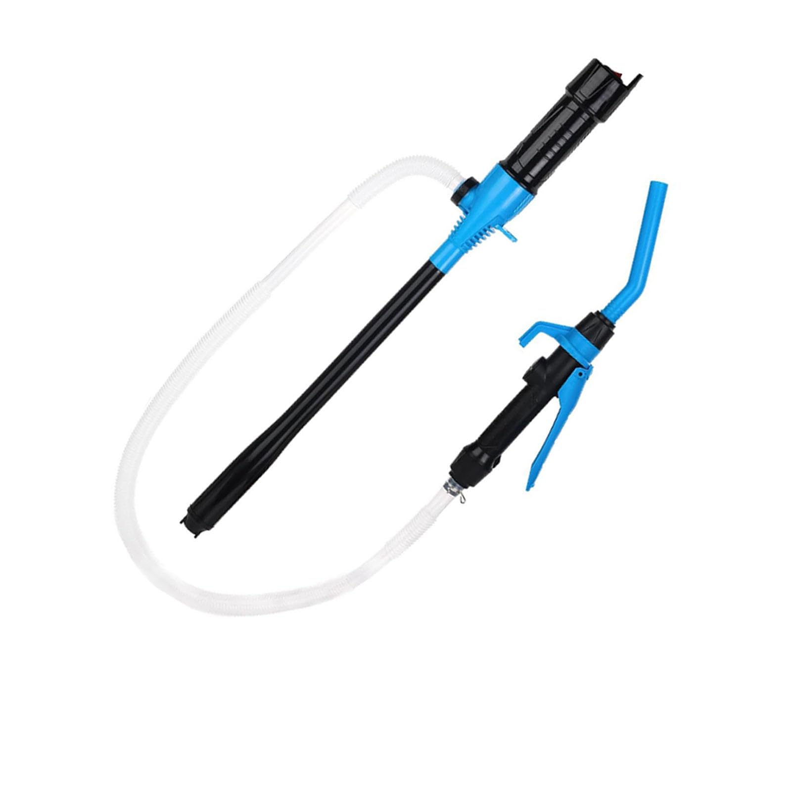 TOPINCN Electric Siphon Pump Portable Transfer Pump with 35.4 Inch Hose Battery Operated for Gasoline Kerosene Non-Drinking Water