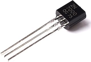 PENGLIN 20個 2N7000 Nチャンネル MOSFETトランジスタ TO-92 60V 0.3A スルーホール 3 ピン