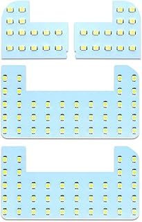 ステップワゴン LED ルームランプ スパーダ 室内灯 ホワイト 純正交換 ホンダ ステップワゴン/スパーダ RK系 RK1 RK2 RK5 RK6 専用設計 爆光 車用 カスタムパーツ LEDバルブ 取付簡単 4点セット (ホンダ ステップワゴン/スパーダ用)