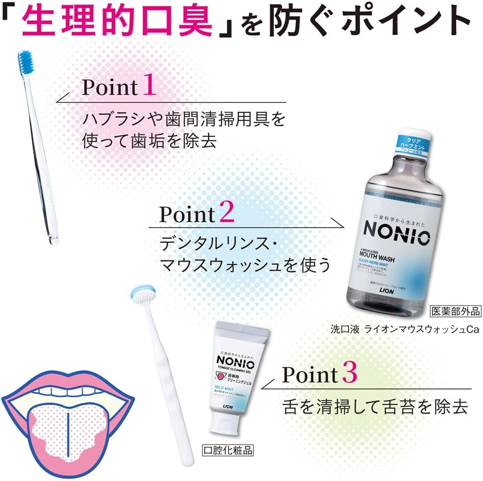 Отбеливающая зубная паста Lion NONIO Plus, 4,6 унции (130 г), фото 5