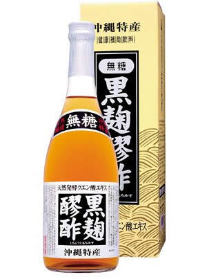 ヘリオス酒造 黒麹醪酢 無糖 720ml 720ミリリットル (x 1)