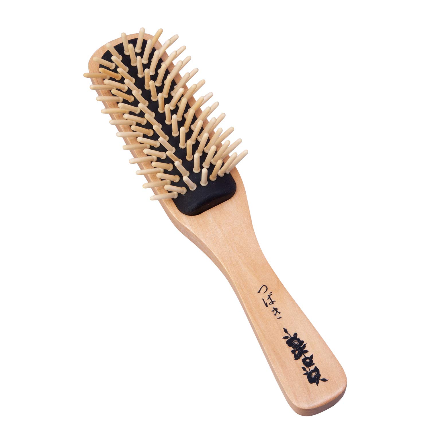 Como Life Camellia Oil Beard Brush, Hair Brush, Blowing, Smooth, Made in Izuli Island