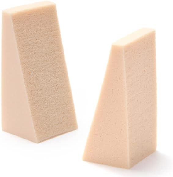 Губка Rosie Rosa Value Sponge N Wedge type 30P [Для точечного нанесения, например, вокруг глаз и носа] (× 2), фото 3