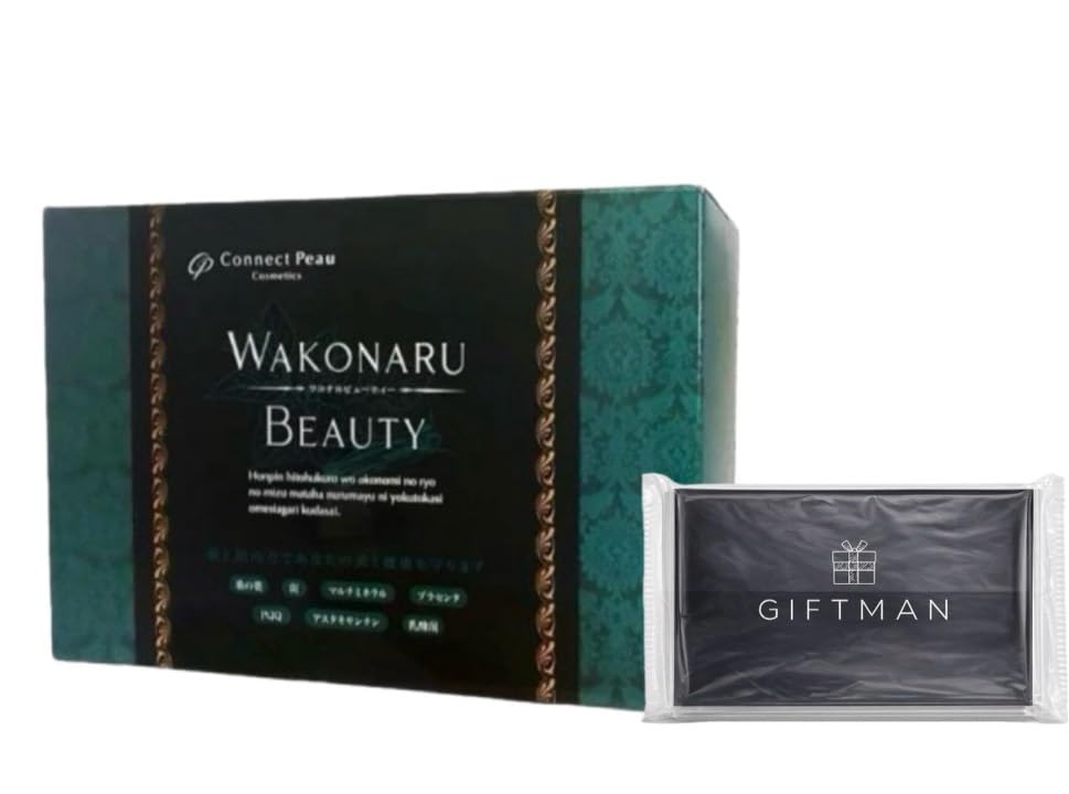 Connect peau【国内正規品】ワコナルビューティー WAKONARU BEAUTY コネクトポー 青汁 桑の葉茶 無添加 3g×100包入 オリジナルティッシュ付