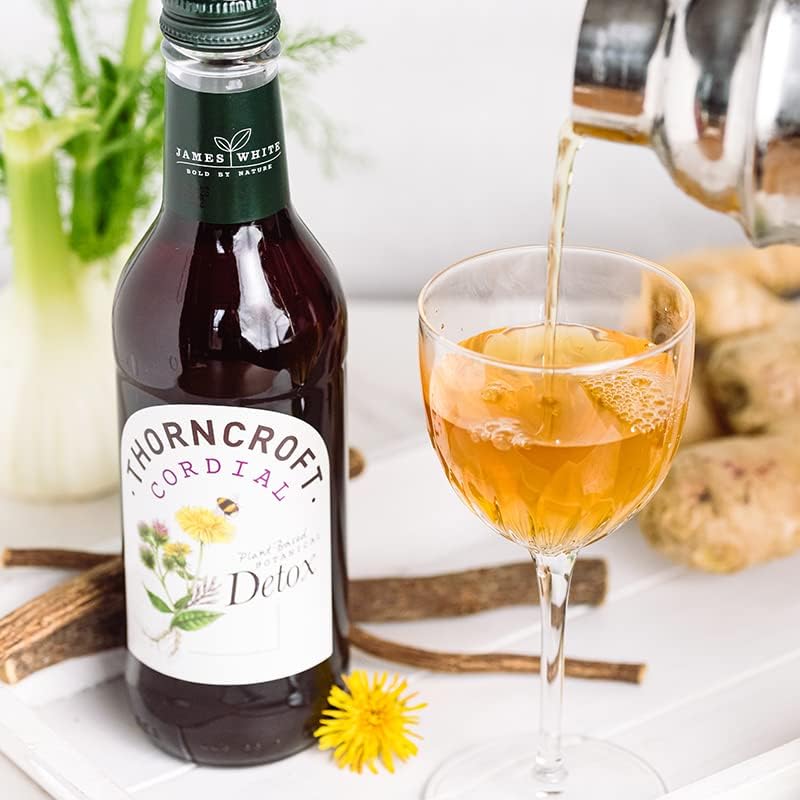 Разбавленный напиток THORNCROFT Herbal Cordial с солодкой (DT), произведенный в Англии, фото 3
