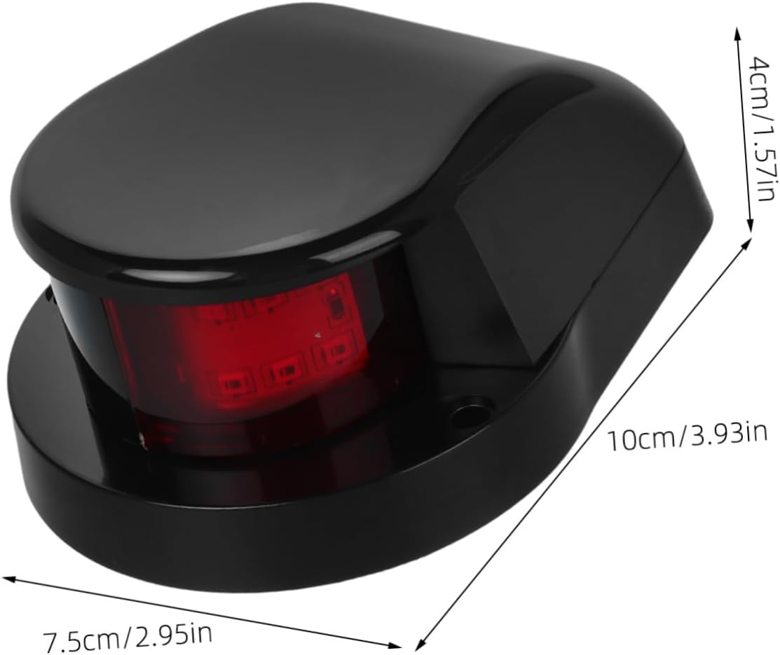 Phantasmia LED Boat Navigation Light Красно–зеленый - Водонепроницаемая конструкция, защищенная от атмосферных воздействий, Ночная парусная яхта, Понтонный каяк, фото 2