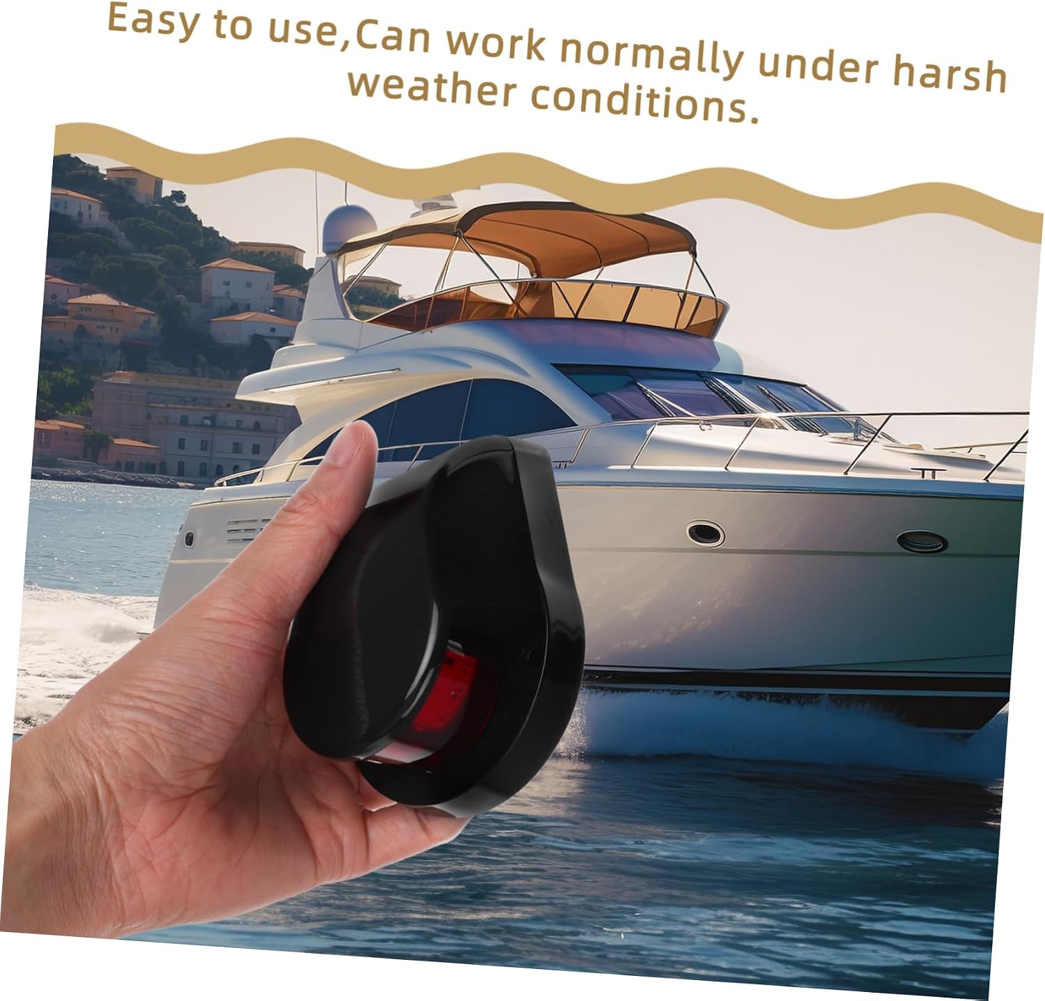 Phantasmia LED Boat Navigation Light Красно–зеленый - Водонепроницаемая конструкция, защищенная от атмосферных воздействий, Ночная парусная яхта, Понтонный каяк, фото 3