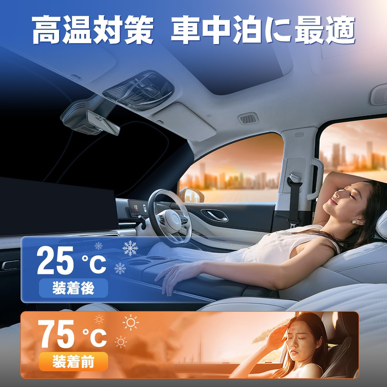 Солнцезащитный экран для лобового стекла Honda N-BOX JOY JF5/JF6 (с учётом треугольных окон), модель R5.10 — актуальная версия, точечный рисунок, фото 7