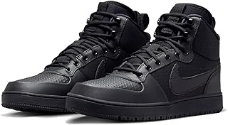 NIKE(ナイキ) コート ボロー ミッド ウィンター COURT BOROUGH MID WINTER ブラック/ブラック AA0547-002
