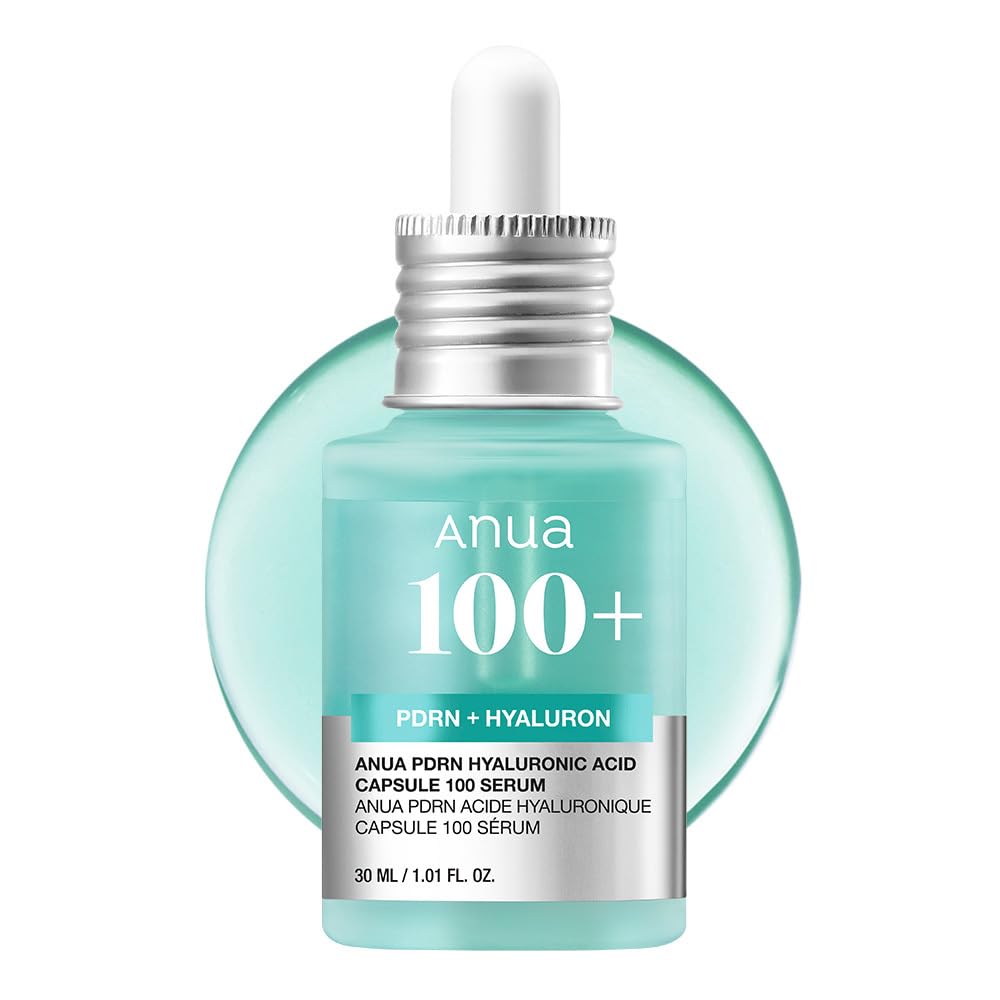 ANUA (アヌア) PDRN Hyaluron Serum 100 Capsule 30ml Skin Serum Hydrating Serum Skin Texture Glossy Skin Moisture pdrn hyaluron serum High-density skin serum Dry skin Combination skin Skin care [Official セラム30ml