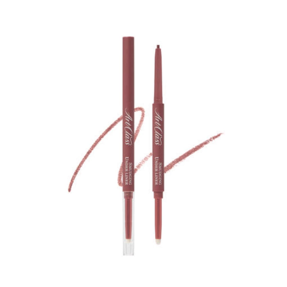 【Too Cool For School】Art Class Smudge Underliner/ARTCLASS SMUDGING UNDER LINER 0.12g/Korean Cosmetics Korean Makeup Korean Cosmetics Eyeliner Eye Makeup Wave Pouch (#2 Fuzzy)