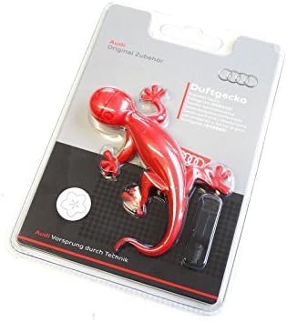 Освежитель воздуха Audi Gekko Подлинный (красный/ цветочный) Автомобильный освежитель воздуха с цветочным рисунком x 1, фото 3