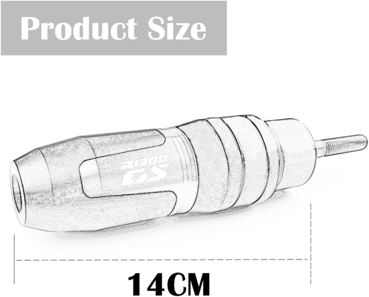 ДЛЯ CB1000F CB 1000F CB1000F 2025 2026 Мотоциклетный стержень для предотвращения падения выхлопных газов, ползунок для предотвращения столкновения двигателя с ЧПУ (красный), фото 4