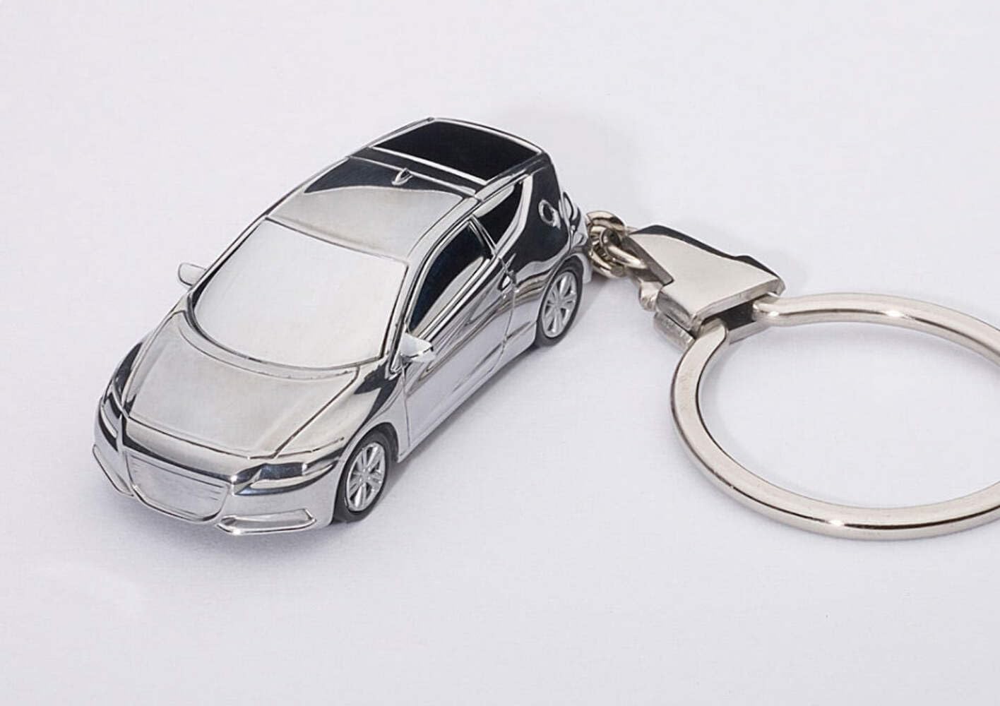 AUTOartDESIGN 1/87 Honda CR-Z key chain (aluminum)