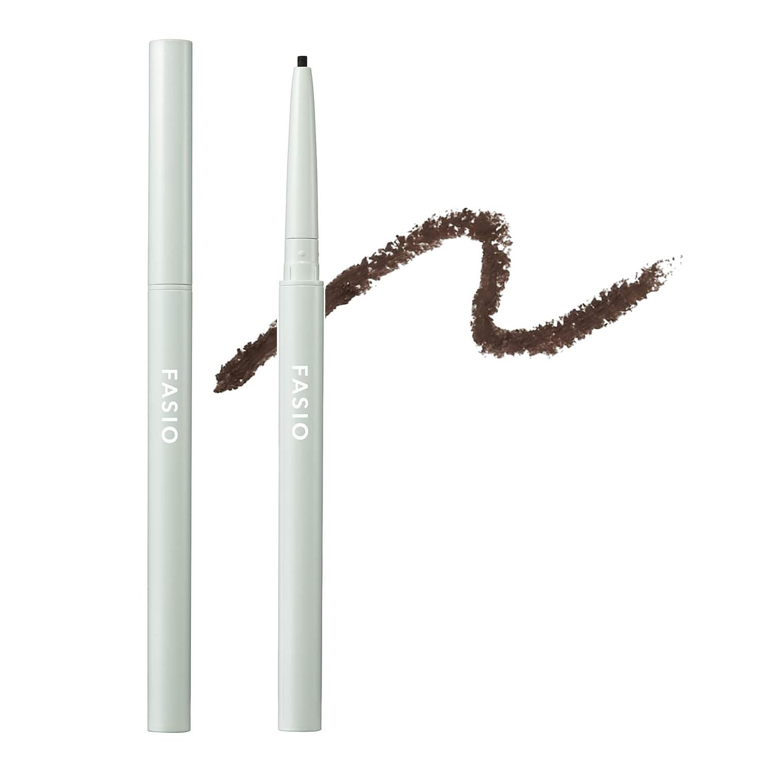 FASIO(ファシオ) Pencil Eyeliner 02, Brown, 0.0035 oz (0.1 g) 02 brown