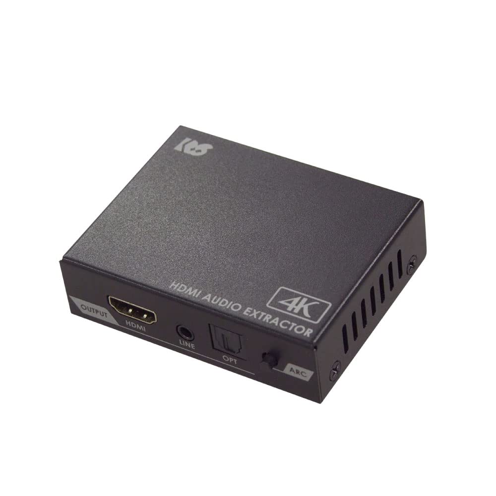 RATOK SYSTEM 4K60Hz HDCP2.3 ARC Compatible HDMI Audio Splitter RS-HD2HDA2-4K ps5 Optical Digital Audio Splitter