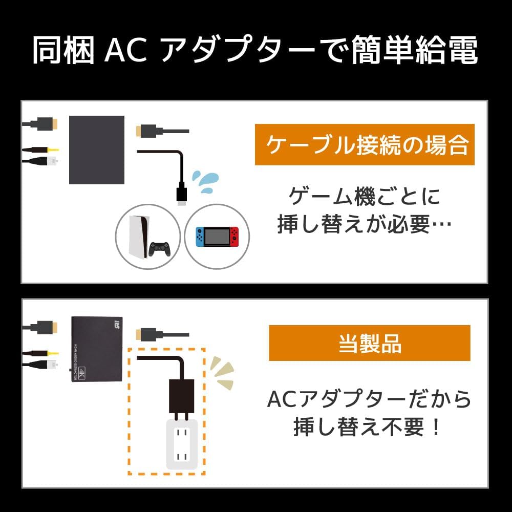 Аудиоразветвитель RATOK SYSTEM 4K60Hz HDCP2.3, совместимый с ARC, оптический цифровой аудиоразветвитель RS-HD2HDA2-4K ps5, фото 10