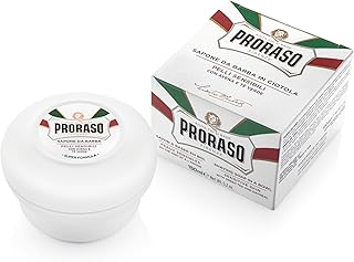 PRORASO(ポロラーソ) シェービングソープ センシティブ 敏感肌 髭剃り メンズ クリーム イタリア製 150ml 150ミリリットル (x 1)