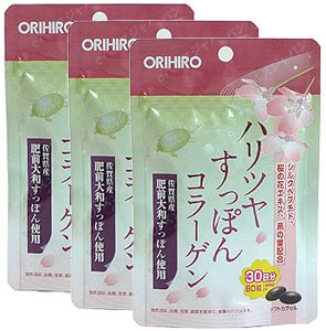 ORIHIRO Haritsuya Supon Collagen (Set of 3)