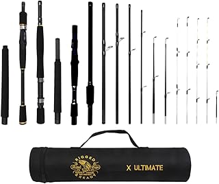 Rigged & Ready X Series™ Travel Fishing Rods. 6 Super Compact Combos and Rods, Multi-Functional, Spinning Poles. 5 to 25 Techniques from one Rod. Spin, Bass, Carp, Fly. Fresh & Saltwater Angling.