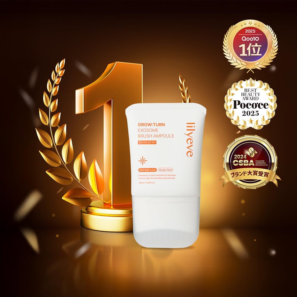 【Официальная/Отечественная доставка】lilyeve Glow Turn Exosome Brush Ampoule 100 мл / Пушистая ампула/Эссенция для волос/Уход за волосами/ Кожей головы, фото 2