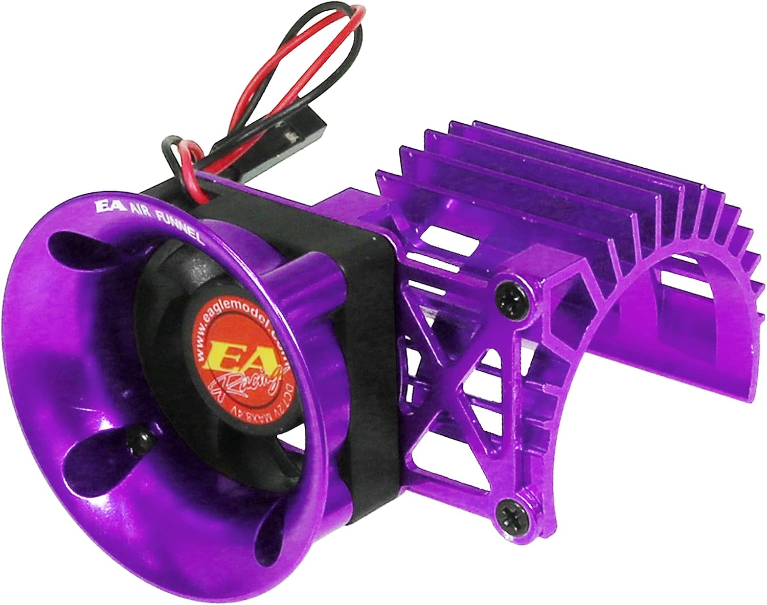 Воздушная воронка Eagle модели EAGLE RACING AL: #FAF30U3 (полиуретан) для вентилятора 30x30 мм, фото 3