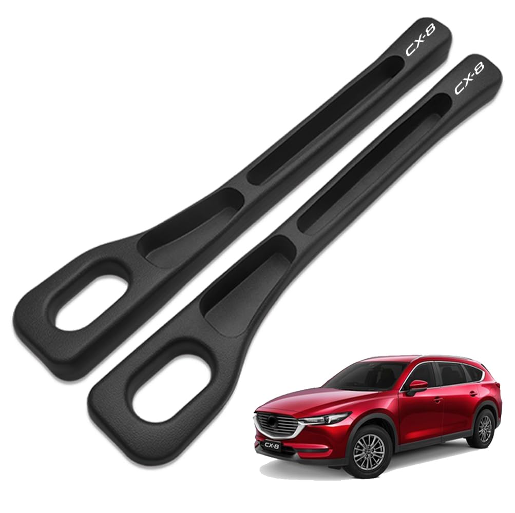 Car Gap Cushion Car Seat Side Cushion for Mazda CX-8 Car Seat Gap Filler CX8 Mazda KG Series CX-8 Dedicated Car Seat Leak Prevention Car Accessories Useful Gadget Small Item Drop Prevention Black CX-8に適用