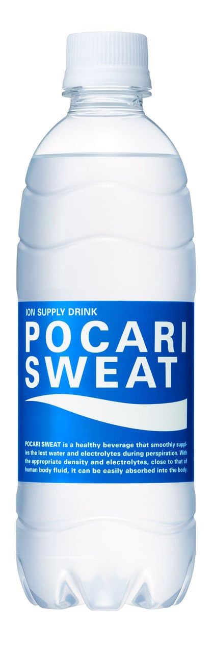 Otsuka Pharmaceutical Pocari Sweat 16.9 fl oz (500 ml) x 24 Bottles Pocari Sweatshirts 24 Count