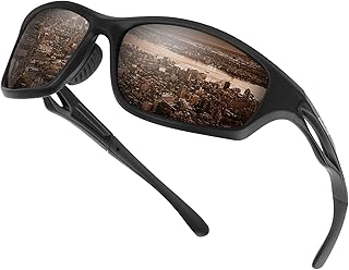 [Duduma] スポーツサングラス メンズ 偏光 uvカット 釣り 自転車 登山 野球 ゴルフ ランニング 運転用 バイク テニス スポーツ ユニセックス グラス 超軽量 sunglasses for men TR90