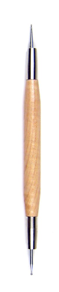 C50-32A 陶芸用品 陶芸道具 陶芸 粘土 丸玉鉄筆 スタイラスペン 金属ボール 丸玉径:1.2, 0.8mm 台湾製