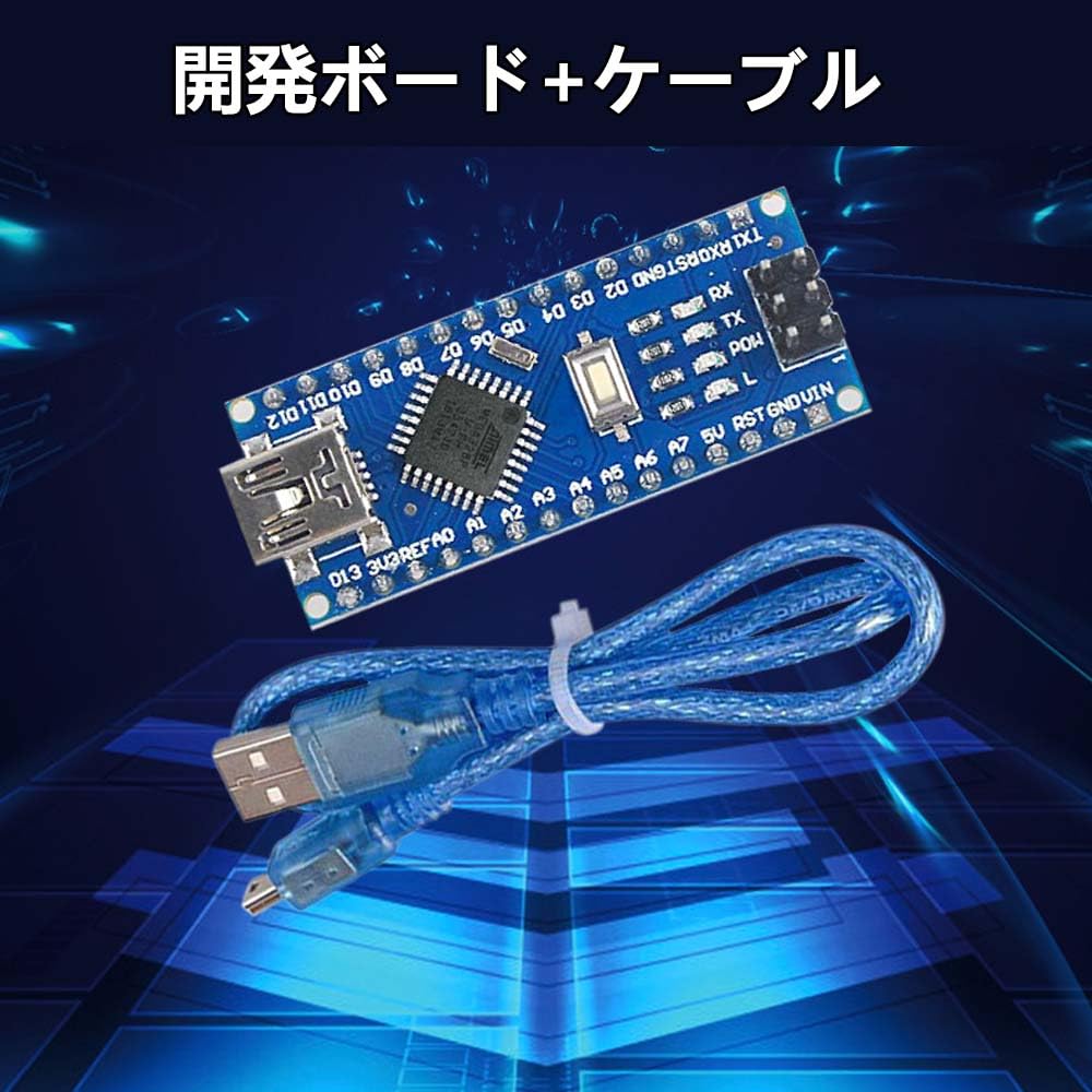 Плата разработки V3.0 ATMEGA328PB + Мини-USB-кабель, Высокопроизводительный интерфейс, совместимый с Arduino, Пайка контактов / Плата электронного комплекта DIY, фото 3
