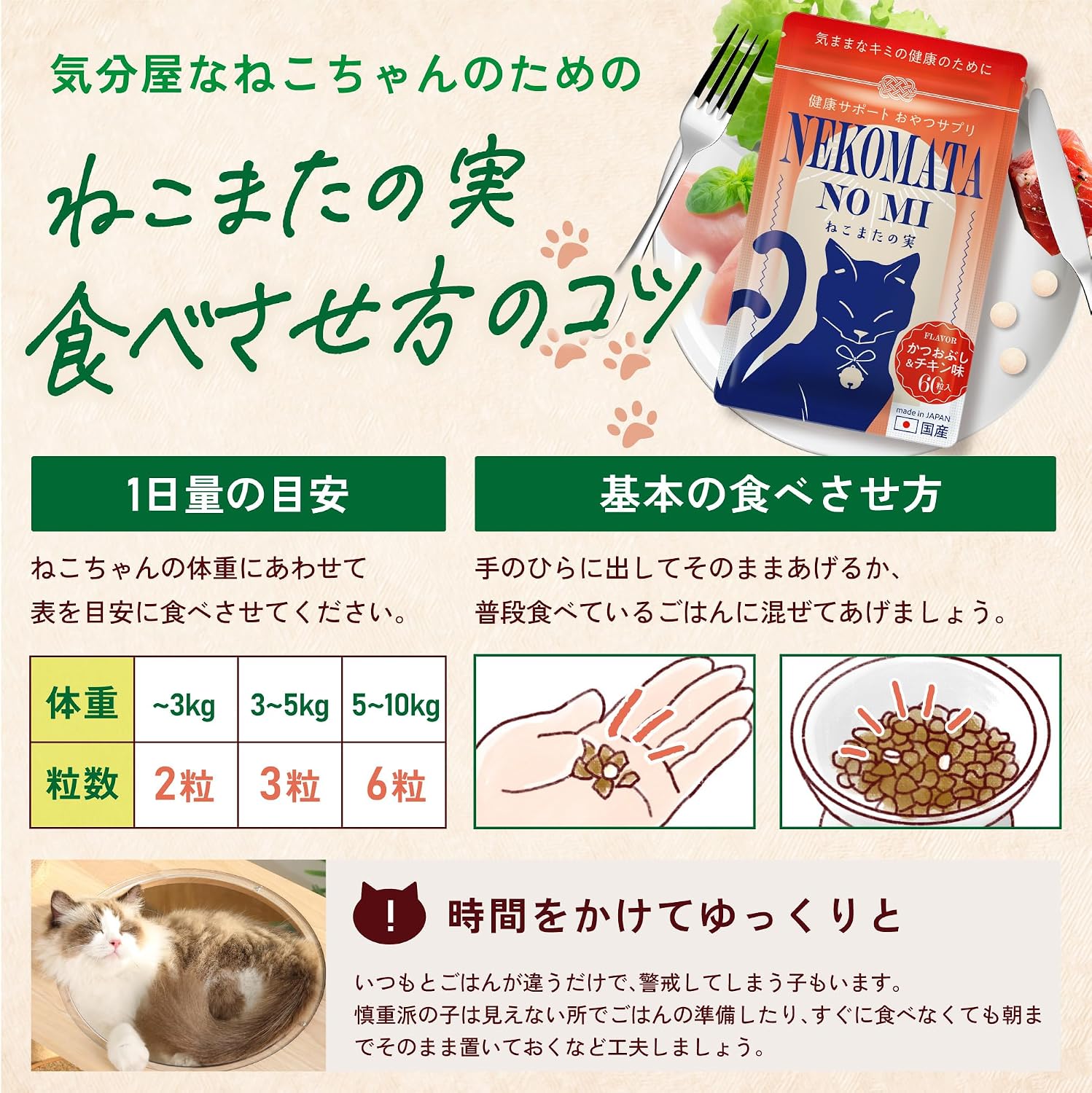 【Специализированная добавка для ухода за почками】 НЕКОМАТАНОМИ Nekomatanomi Kidney Care Добавка для поддержания здоровья почек, Рыбий жир для кошек, DHA, Диетолог 1 пакетик, фото 9