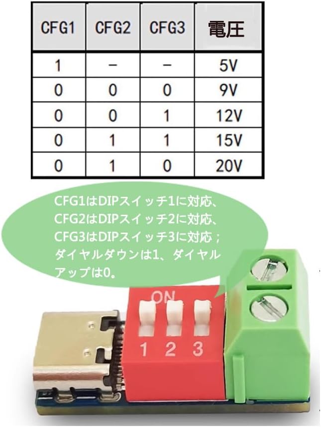 USB-C PD триггерная плата PD QC триггерный модуль QC PD Тест быстрой зарядки Bo Напряжение 5 ~ 20 В Модуль регулировки усиления питания (3 шт.), фото 3