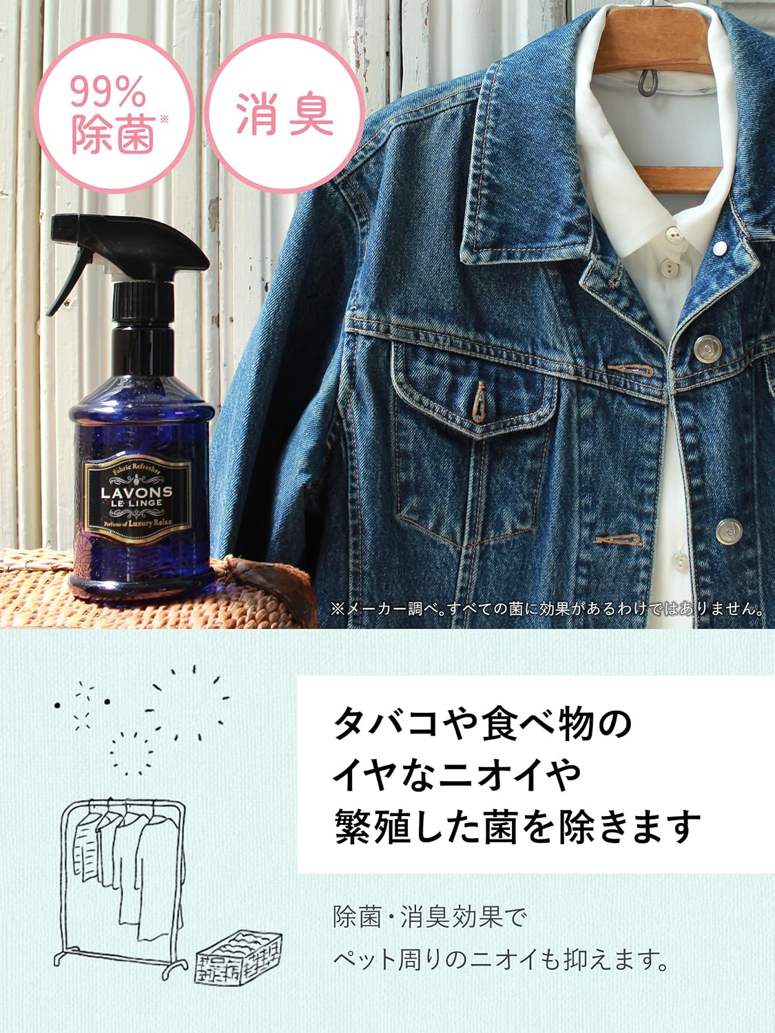Lavons Fabric Mist Luxury Relax [Янтарно-древесный] 2 упаковки по 21,6 жидких унции (640 мл) (*2) Набор из 2-х флаконов Luxury Relax, фото 3