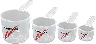 マルキュー(Marukyu) フィッシングギア 取っ手付き計量カップ(4サイズセット)