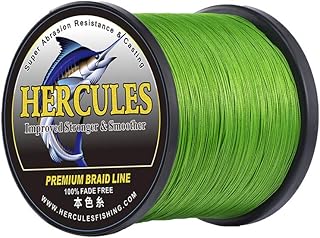ヘラクレス(HERCULES) PEライン『色落ちしない』釣り糸 8本編み 釣りライン 柔らかい PE 0.8号 1号 1.5号 3号 4号 5号 6号 7号 8号 9号 10号 12号 100m 150m 200m 300m 500m 1000m ライン 淡水釣り 海釣り 投げ釣り 磯釣り 船釣り アジング エギング 釣糸peライン