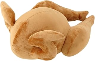 sumiren LICHENHAO Chicken Pillow Floor Pillow Decorative Bolster Sofa Cushion Reading Pillow Car Cushion (Chicken, 17.7in)