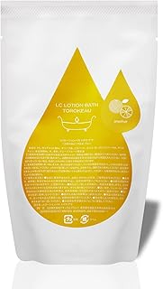ラブコスメ ローション風呂 トロケアウ 1回分 融解剤付き とろとろ 入浴剤 お風呂 使い切り 流せる グレープフルーツの香り 日本製