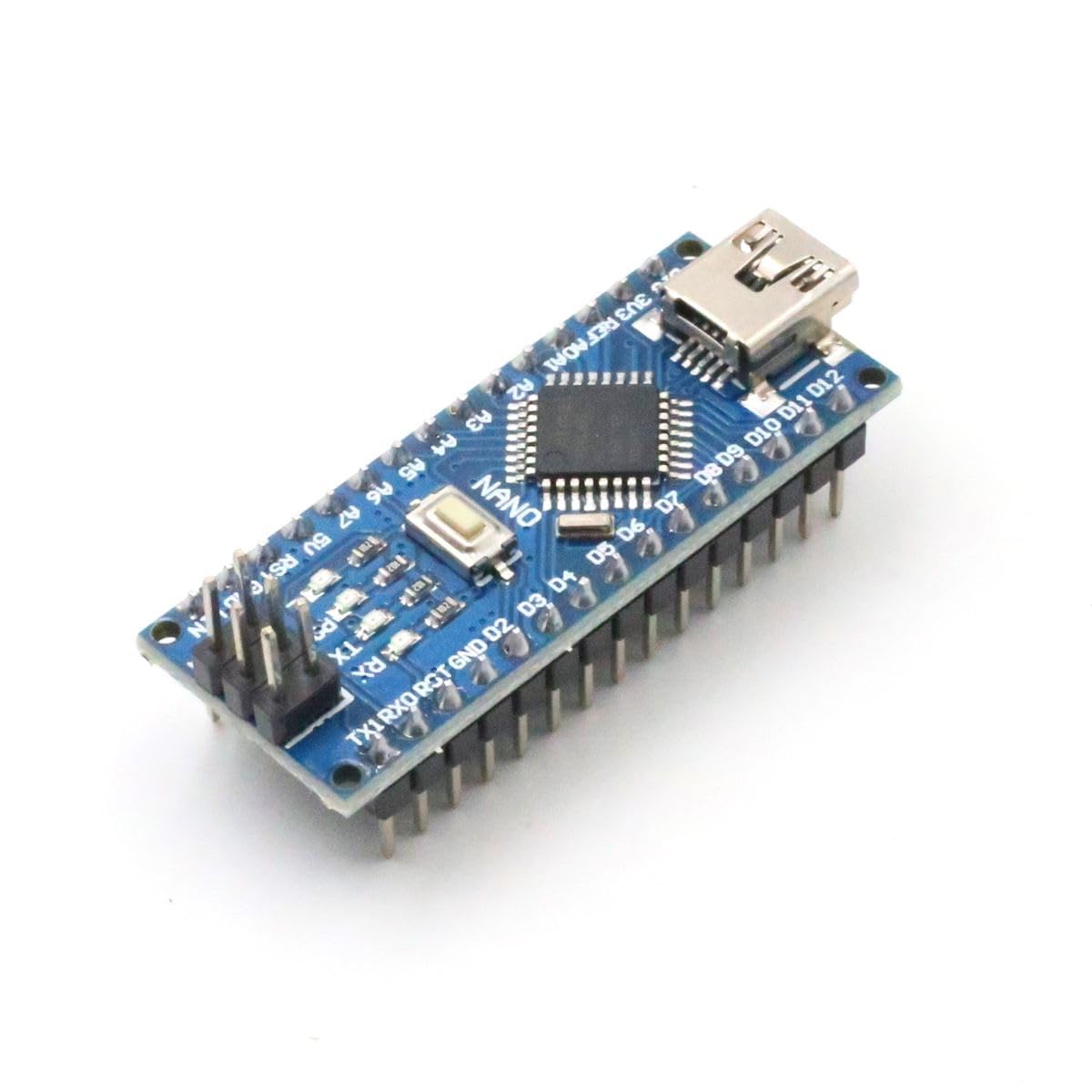 Nano Development Board V3.0 с высокопроизводительным микроконтроллером, совместимым с CH340 ATmega328P Arduino + с USB-кабелем, фото 2