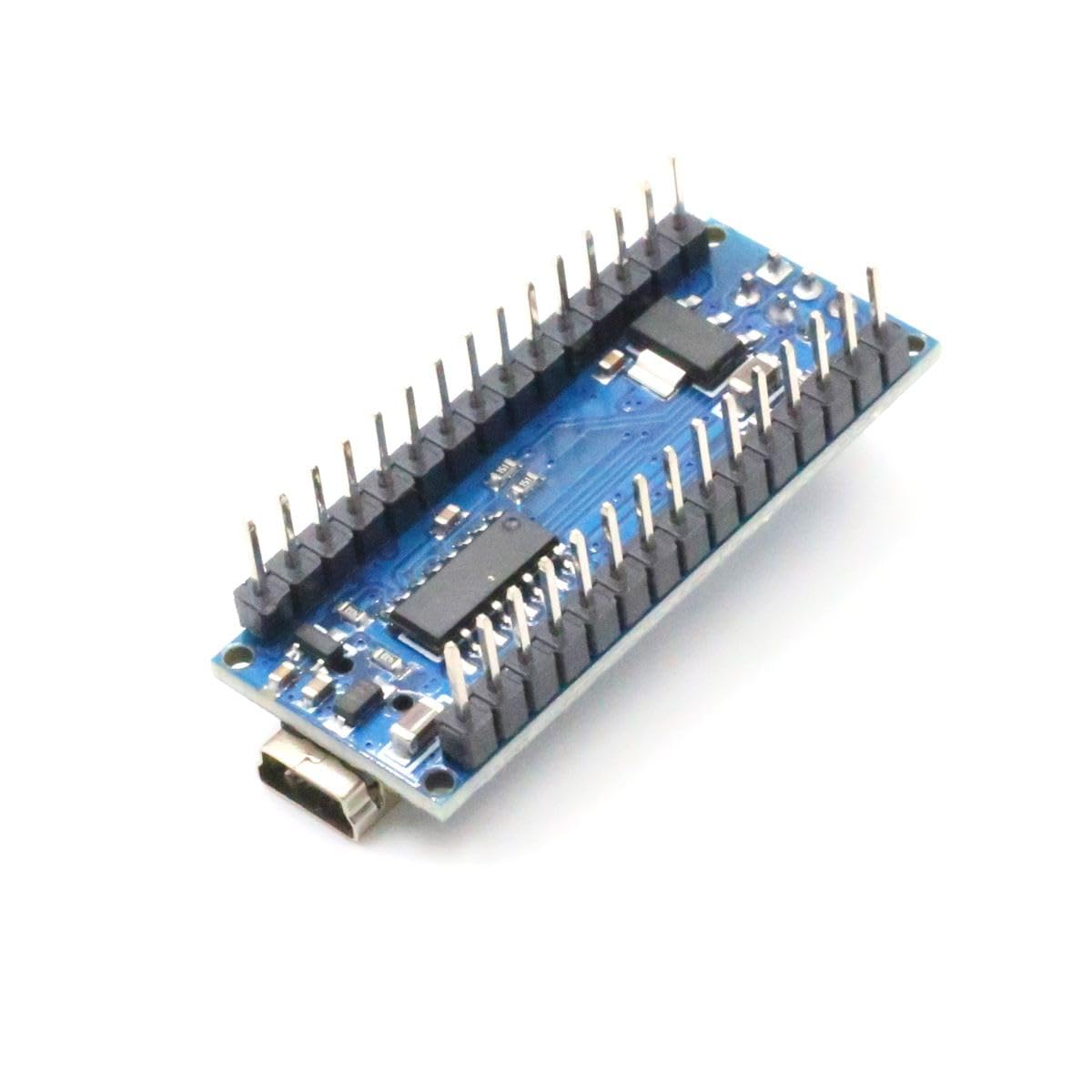 Nano Development Board V3.0 с высокопроизводительным микроконтроллером, совместимым с CH340 ATmega328P Arduino + с USB-кабелем, фото 3