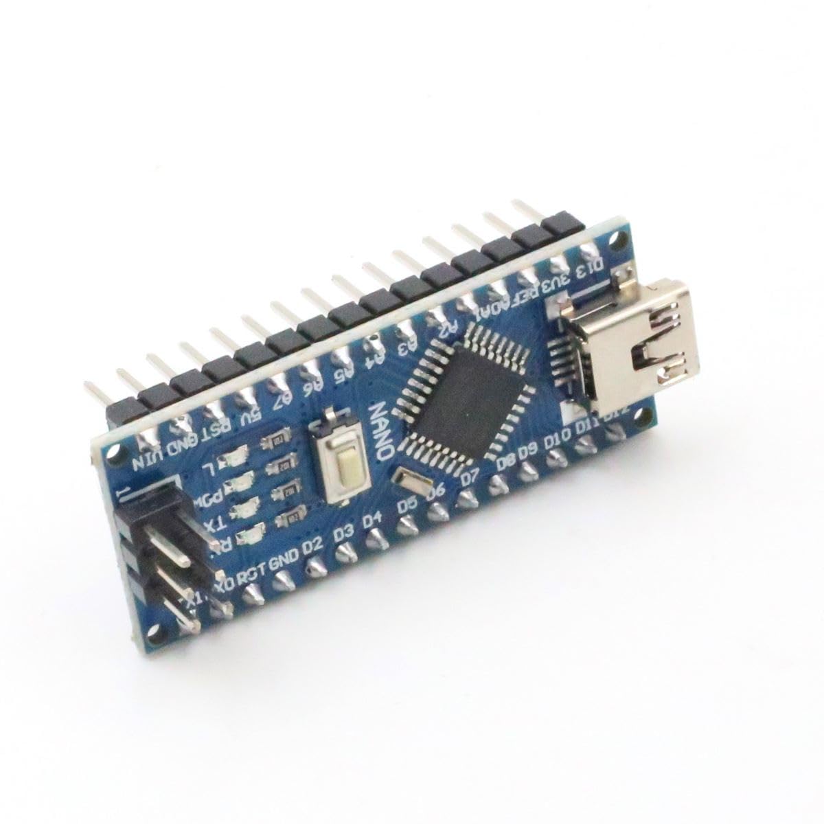 Nano Development Board V3.0 с высокопроизводительным микроконтроллером, совместимым с CH340 ATmega328P Arduino + с USB-кабелем, фото 4