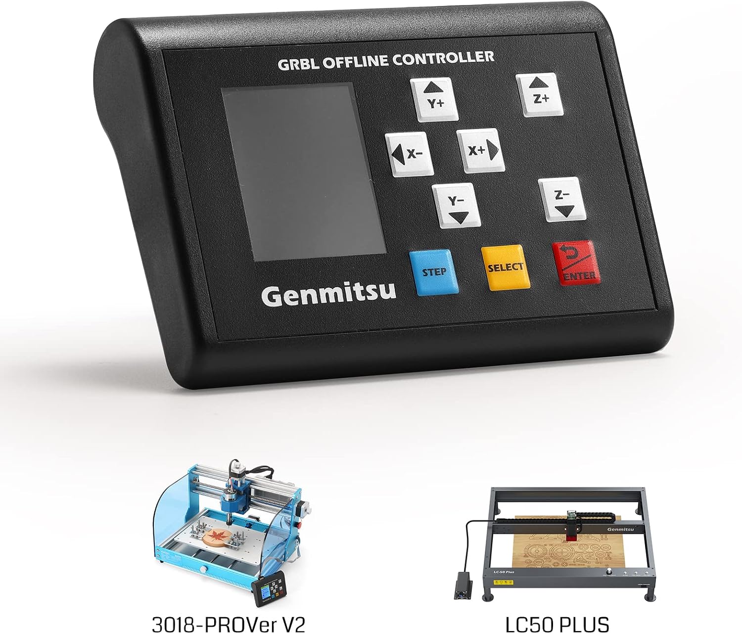 Автономный контроллер Genmitsu, фрезерный станок с ЧПУ 3018-PROVer V2, 3020-PRO MAX V2, модуль автономного управления 3020-PRO Ultra, фото 4