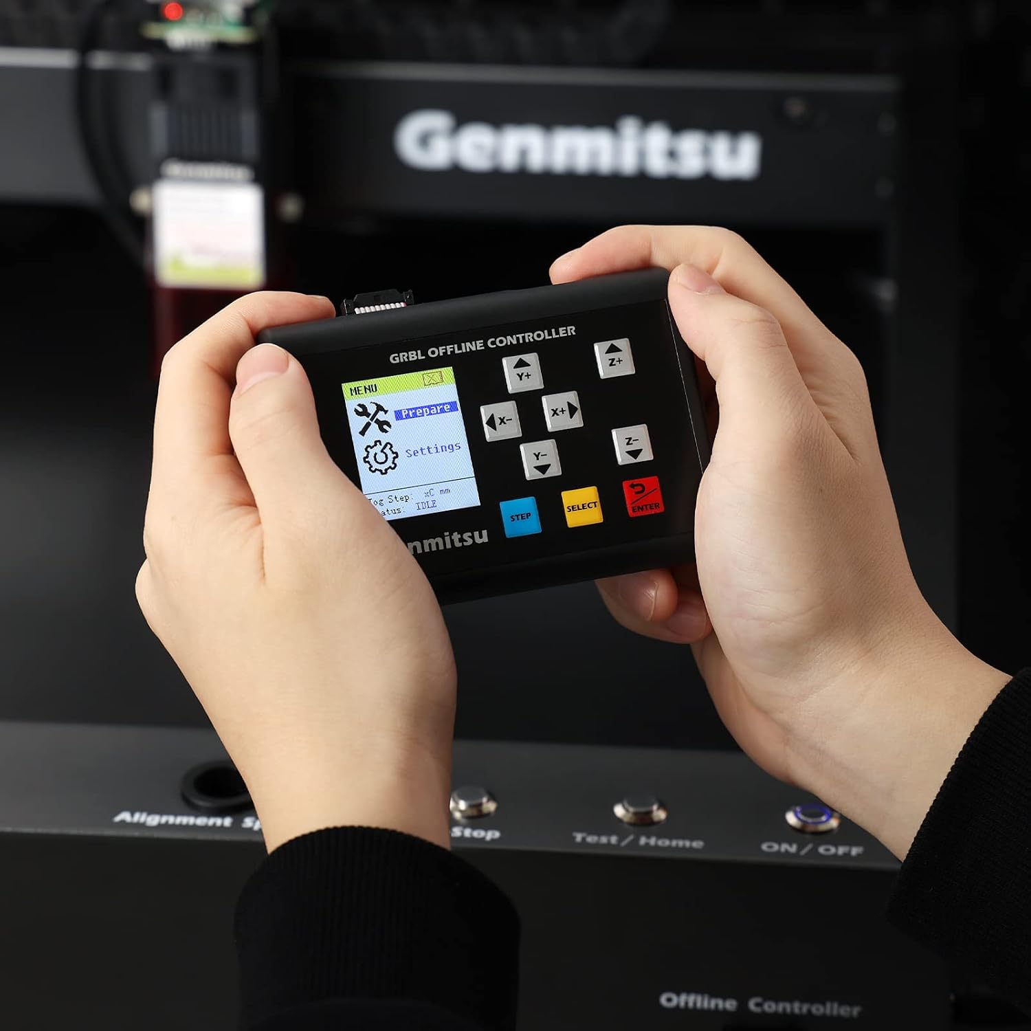 Автономный контроллер Genmitsu, фрезерный станок с ЧПУ 3018-PROVer V2, 3020-PRO MAX V2, модуль автономного управления 3020-PRO Ultra, фото 5