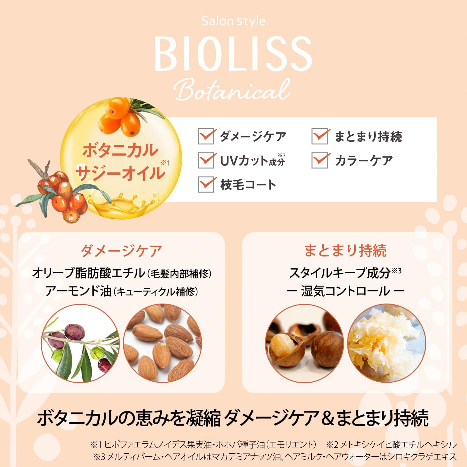 SALON STYLE(Салонный стиль) Косметика KOSE Cosmetics Port KOSE Bioris Botanical Освежающая и увлажняющая водная процедура для волос 230 мл Пополнения 230 мл пополнения, фото 6