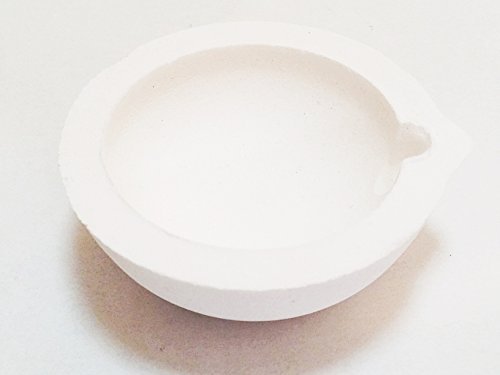 Crucible 2-piece Set Ceramic Melting Dish Heat Resistant 2800 Degrees